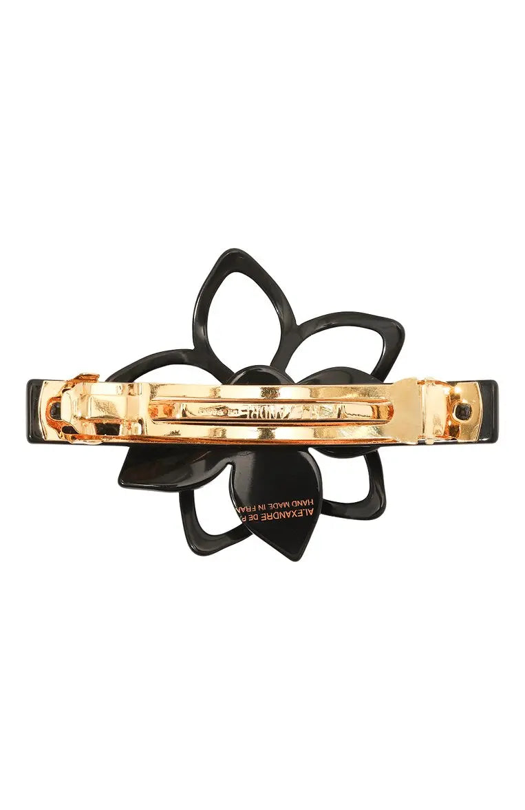 TIMELESS|BARRETTE|8|BLACK|ACELATE Hair & Beauty Network