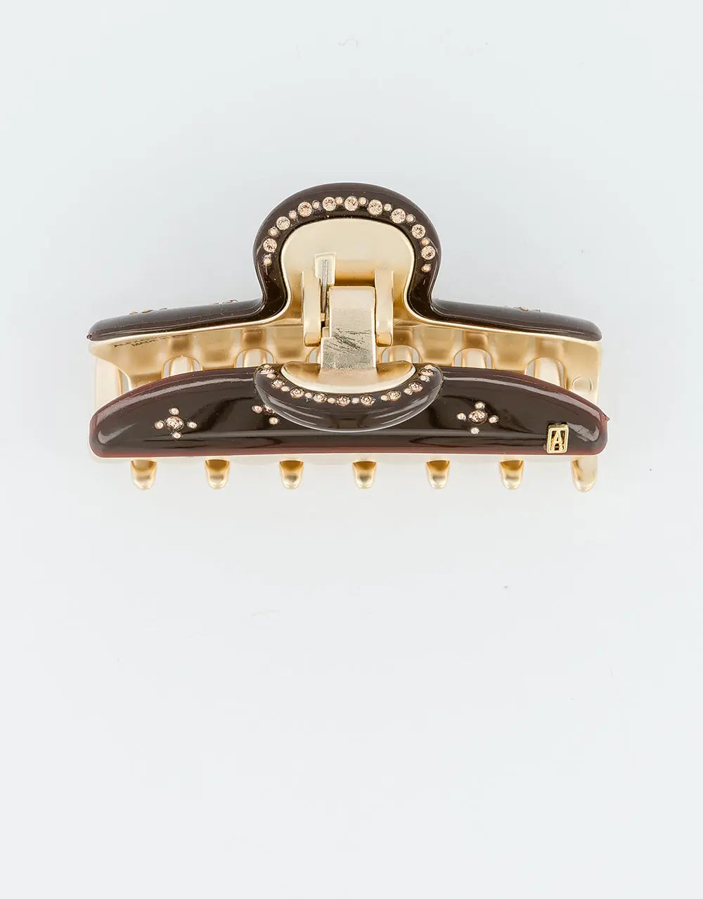 Vendome|Clips|7.5|BROWN|Acelate Alexandre De Paris GCC