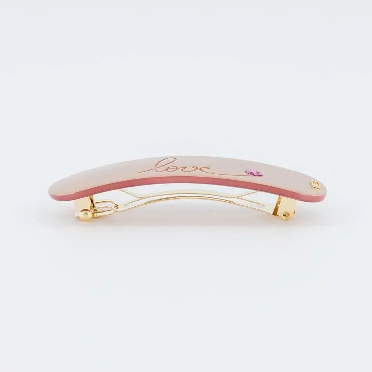 Limited|barrette|8.5|PINK|Acelate Alexandre De Paris GCC