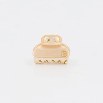 Adèle Clip Gold-gold hair clip-luxury hair clip-durable claw clip-premium clip -Alexandre de paris GCC-3 cm hair clip