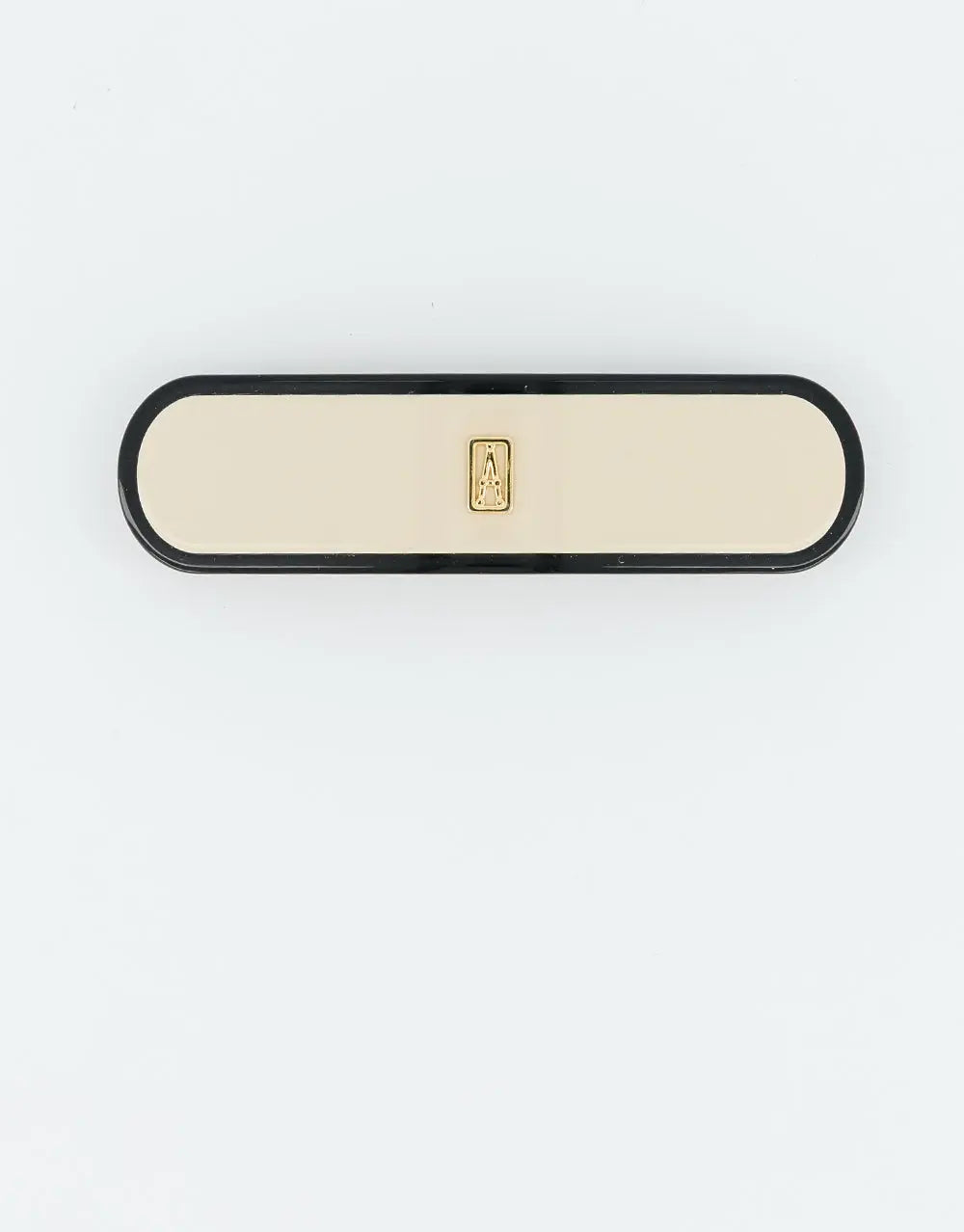  Liserai Belle Éclat Barrette-women hair accessory-hair barrette-8cm-beige-alexandre de paris gcc