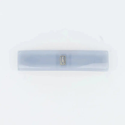 Bleu Poudré Barrette-Blue-8 cm-Hair slide-Alexandre de paris GCC-Luxury hair accessory-Acetate barrette-Summer collection