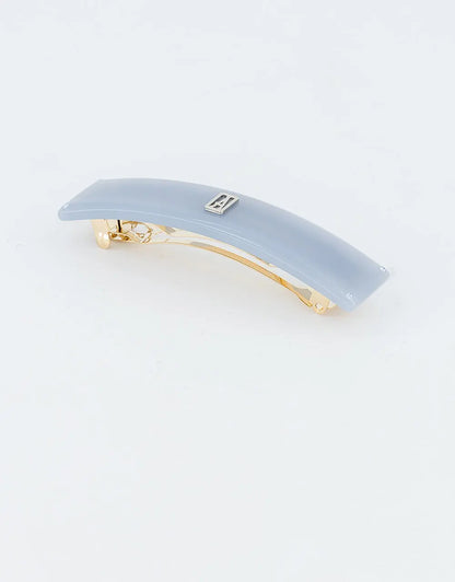Bleu Poudré Barrette-Blue-8 cm-Hair slide-Alexandre de paris GCC-summer collection