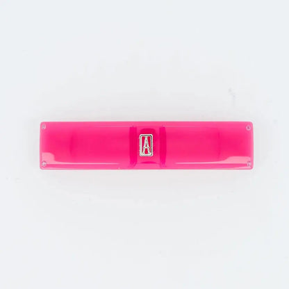Rosée Du Matin Barrette-Pink-8 cm-Hair slide-Pink Barrette-Alexandre de paris-Summer collection