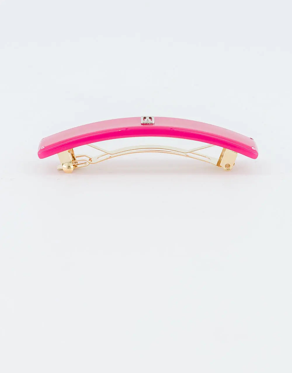 Rosée Du Matin Barrette-Pink-8 cm-Hair slide-Pink Barrette-Alexandre de paris-Summer collection