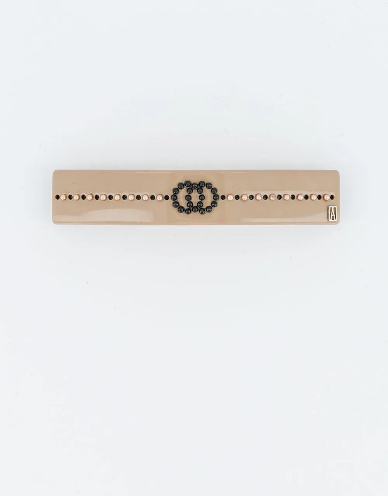 Limited|Barrette|8|BEIGE|Acelate