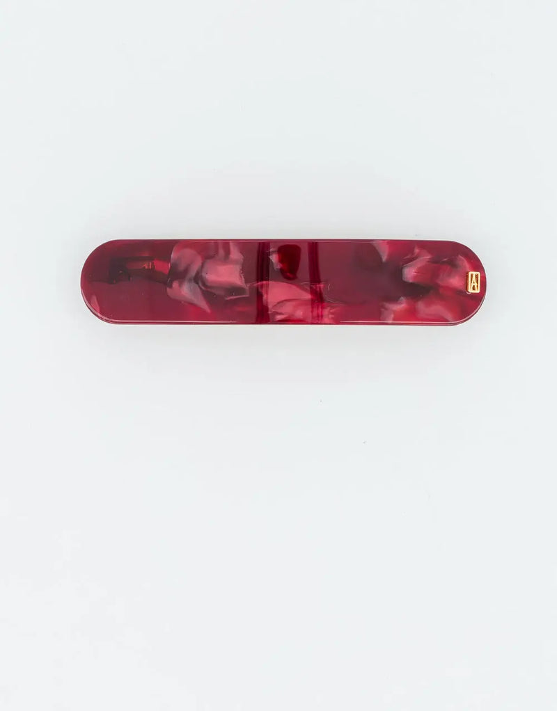 Limited|Barrette|8|RED|Acelate