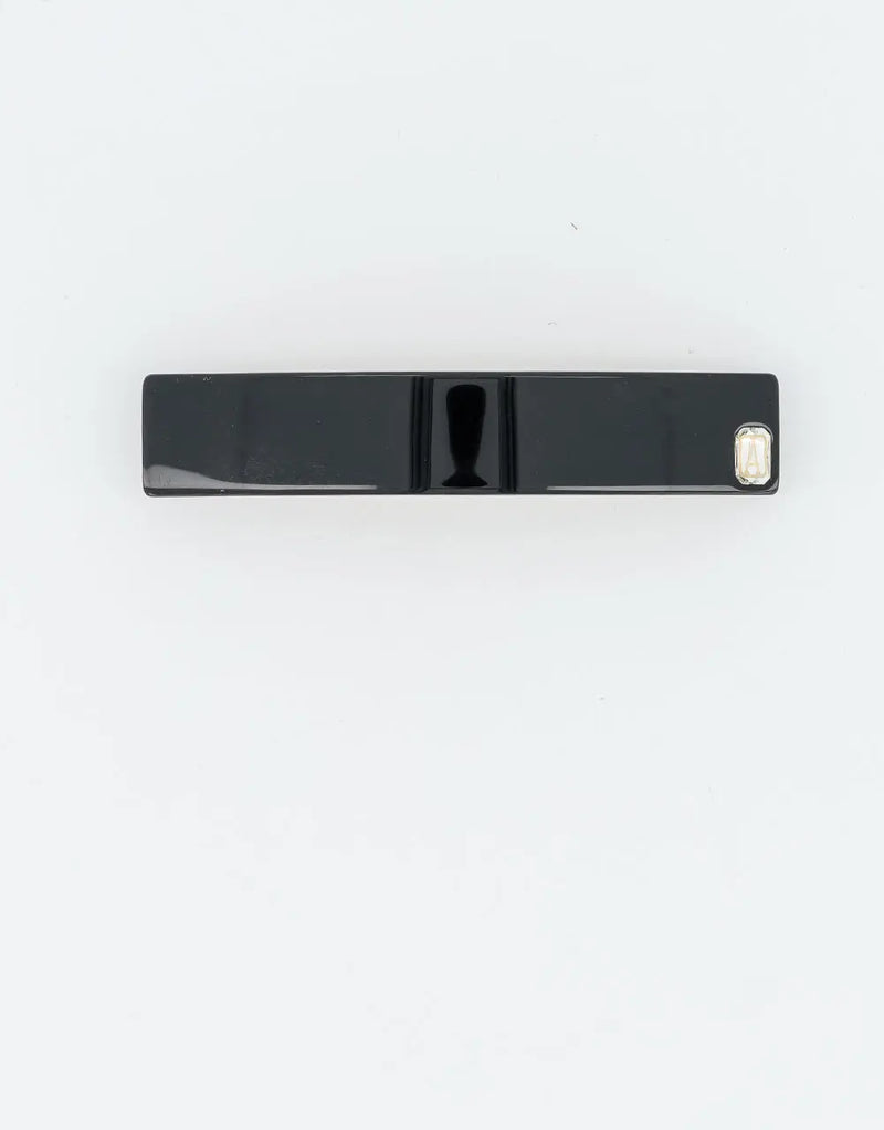 Limited|Barrette|8|BLACK|Acelate
