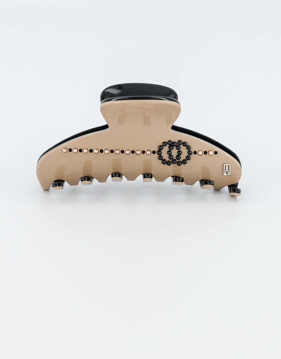 Ivory Belle Clip - Beige