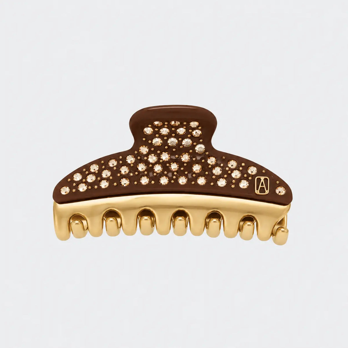 Vendome|Clips|7.5|BROWN|Acelate Alexandre De Paris GCC