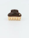 Chic Discret Clip - Brown