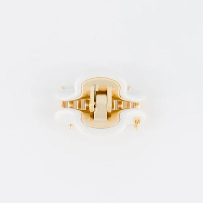 Vendome|Clips|4.5|WHITE|Acelate Alexandre De Paris GCC