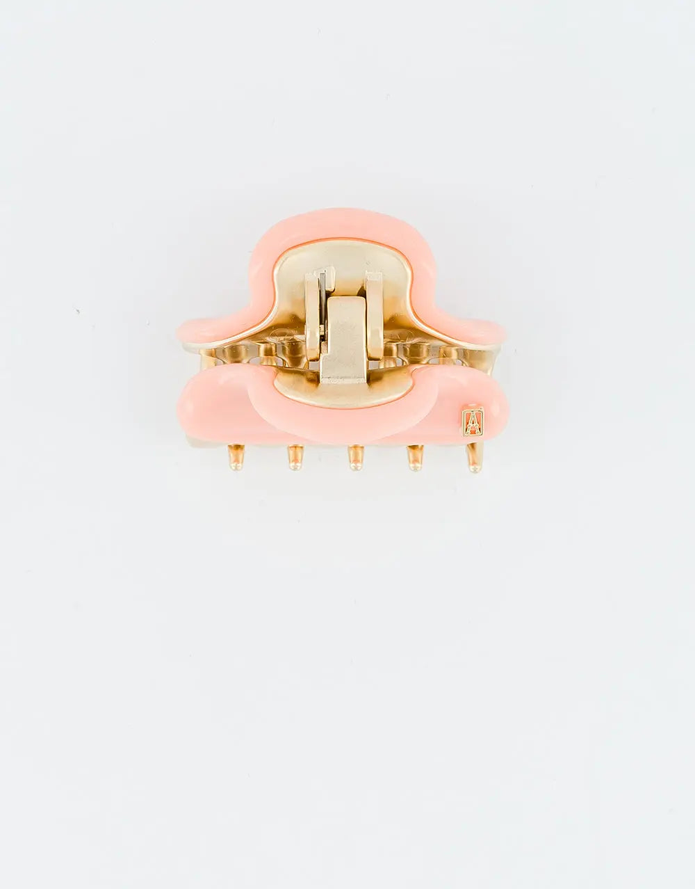 Élégance Nuance Orange Clip - Orange - Luxury hair clip- alexandre de paris GCC-3 cm-summer collection