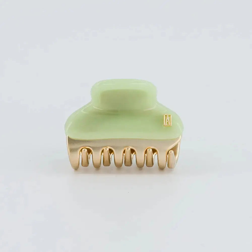 Élégance Émeraude Clip - Green-luxury hair clip-summer collection-3 cm-Alexandre de paris GCC
