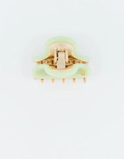 Élégance Émeraude Clip - Green-luxury hair clip-summer collection-3 cm-Alexandre de paris GCC