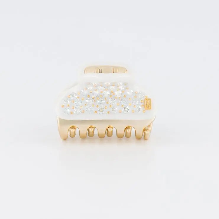 VENDOME|CLIPS|4.5|WHITE|ACELATE