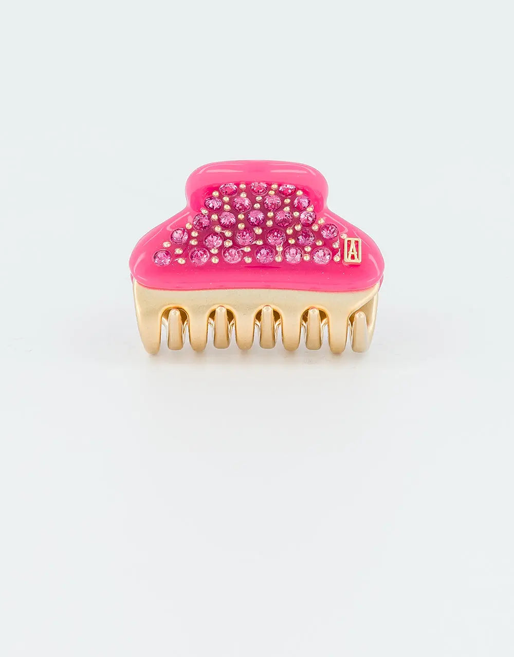 Brunelle Clip - Pink , Vendome Clip, Alexandre De Paris GCC, Pink, 4.5 cm, Eid Collection
