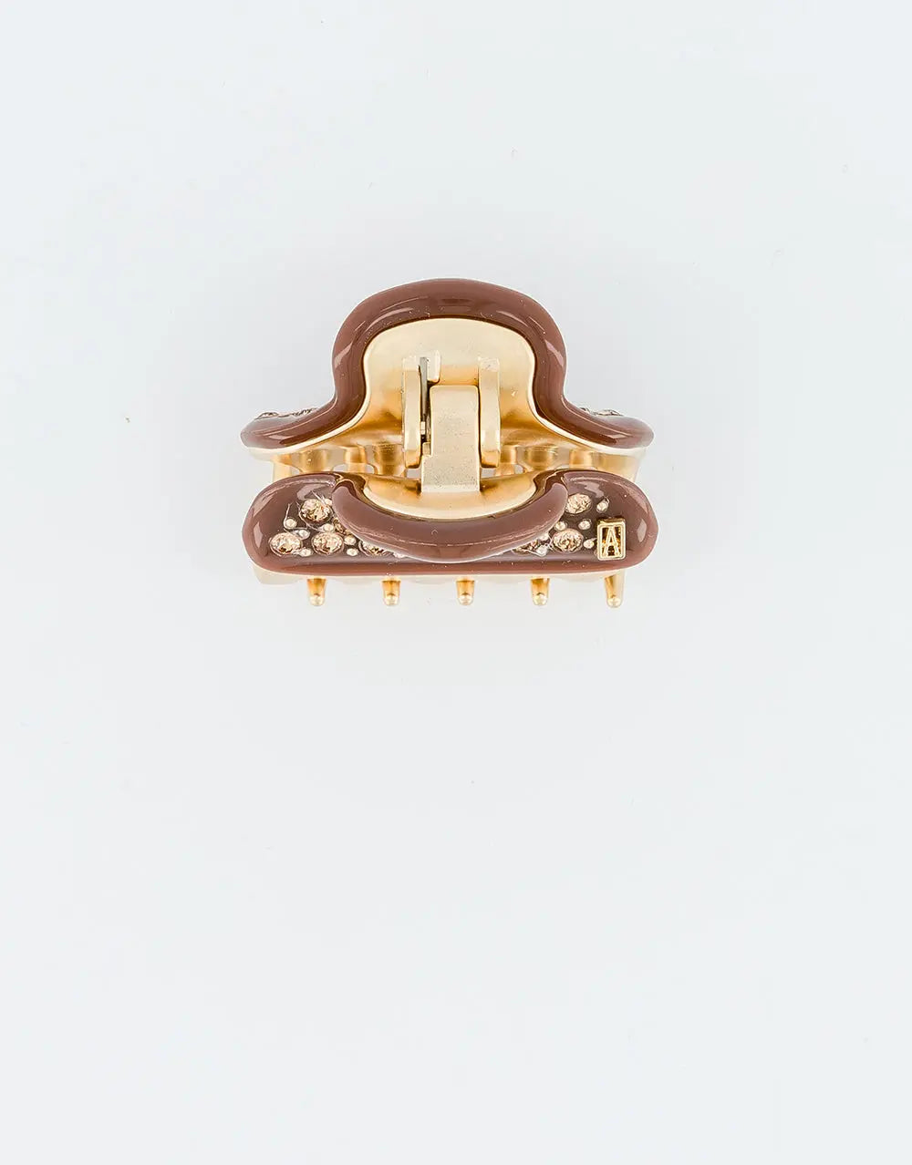 Vendome|Clips|4.5|BROWN|Acelate Alexandre De Paris GCC