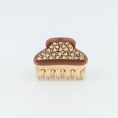 Vendome|Clips|4.5|BROWN|Acelate Alexandre De Paris GCC