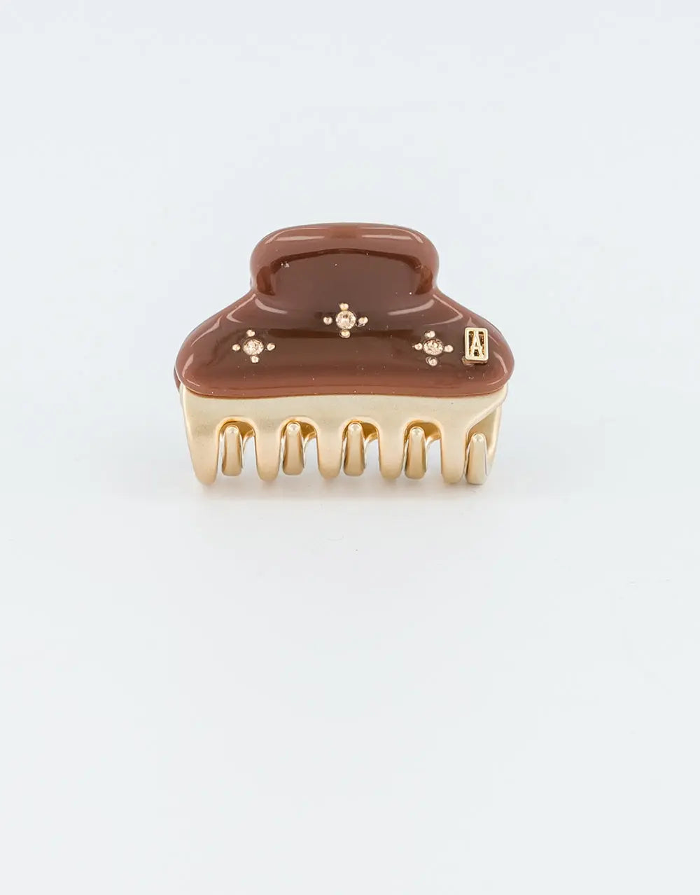 Vendome|Clips|4.5|BROWN|Acelate Alexandre De Paris GCC