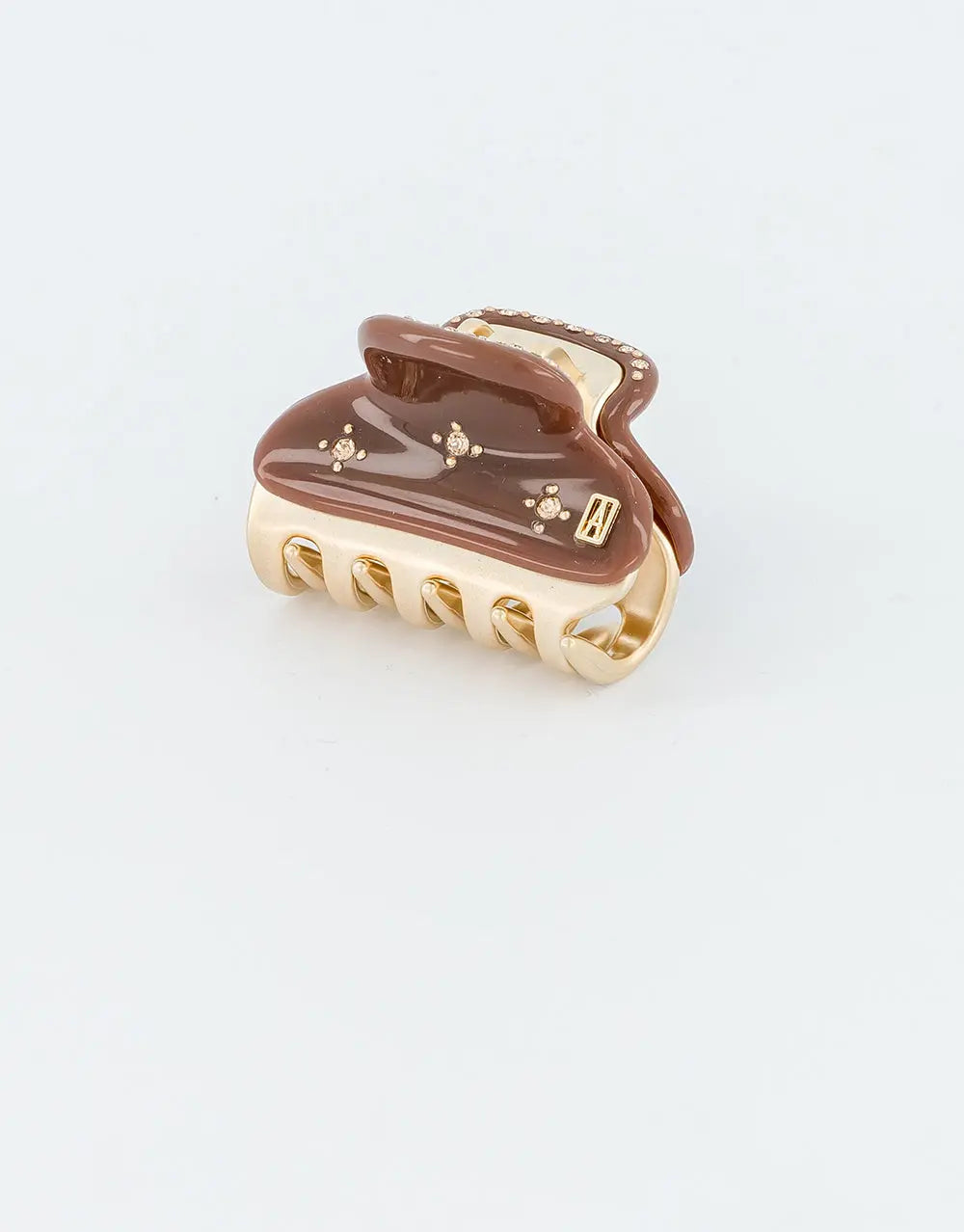 Vendome|Clips|4.5|BROWN|Acelate Alexandre De Paris GCC