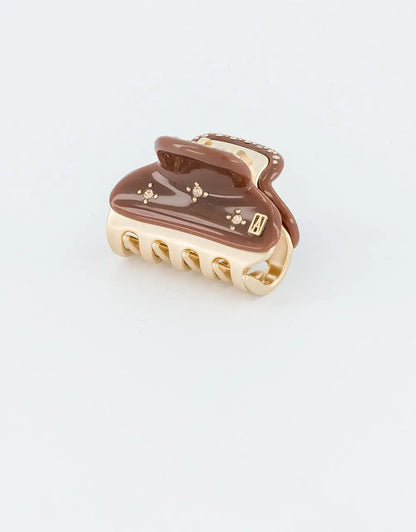 Vendome|Clips|4.5|BROWN|Acelate Alexandre De Paris GCC