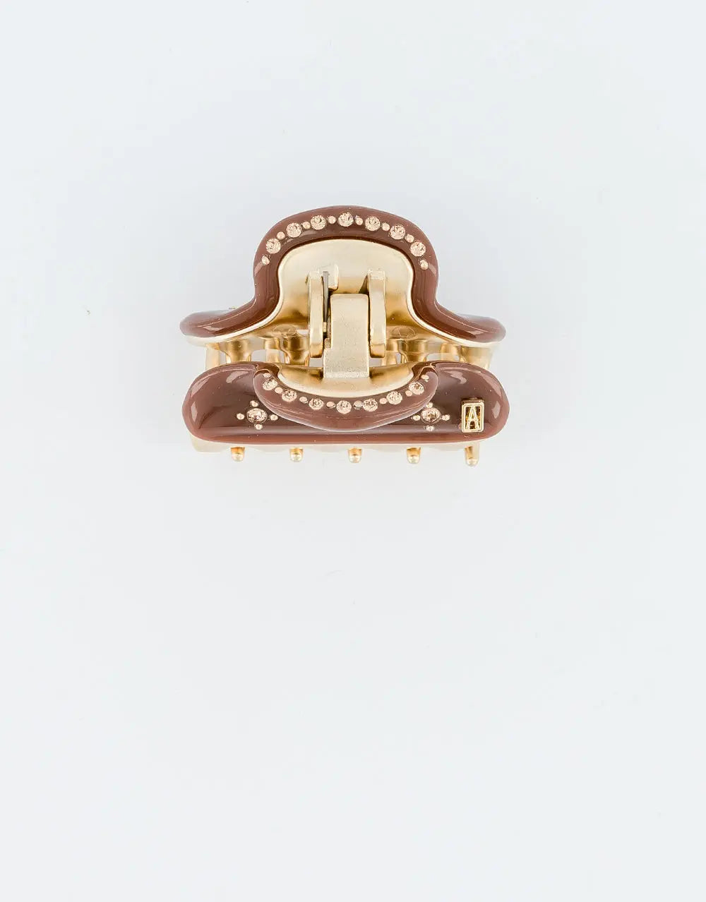 Vendome|Clips|4.5|BROWN|Acelate Alexandre De Paris GCC
