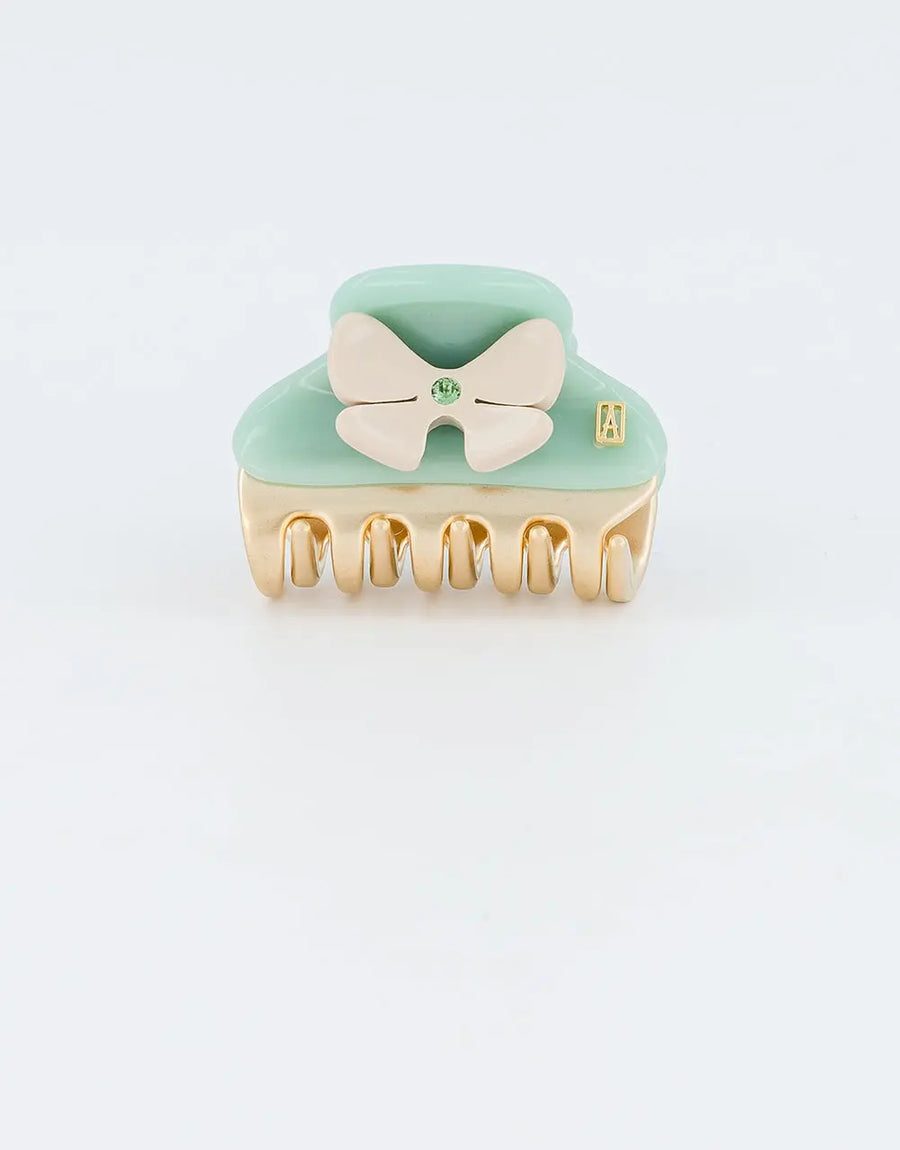 Vendome|Clips|3|GREEN|Acelate