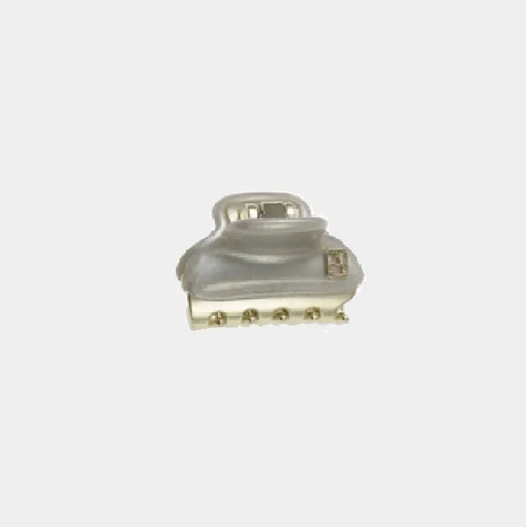 VENDOME|CLIPS|3|SILVER|ACELATE