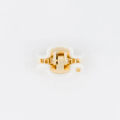 Vendome|Clips|3|WHITE|Acelate Alexandre De Paris GCC