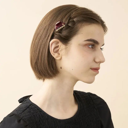 Vendome|Clips|3|MAROON |Acelate Alexandre De Paris GCC