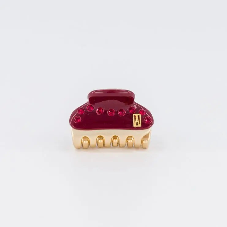 Vendome|Clips|4.5|MAROON |Acelate