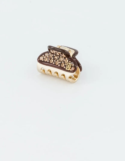 Vendome|Clips|3|BROWN|Acelate Alexandre De Paris GCC