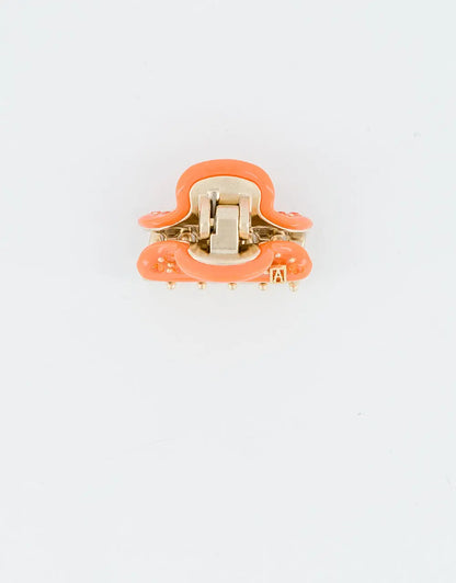 Vendome|Clips|3|ORANGE|Acelate Hair & Beauty Network