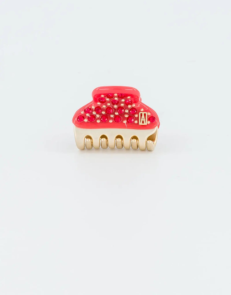 Vendome|Clips|3|RED|Acelate