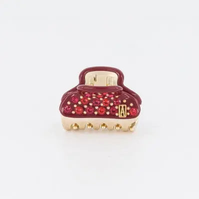 Vendome|Clips|3|MAROON |Acelate