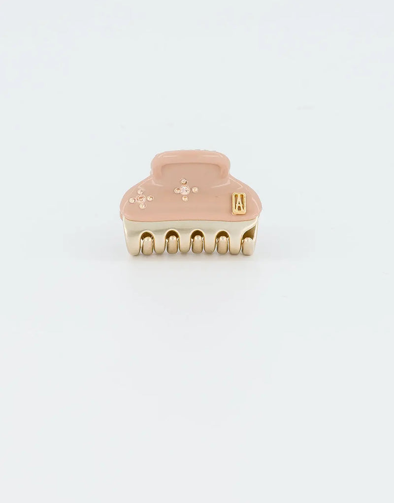Vendome|Clips|3|WHITE|Acelate