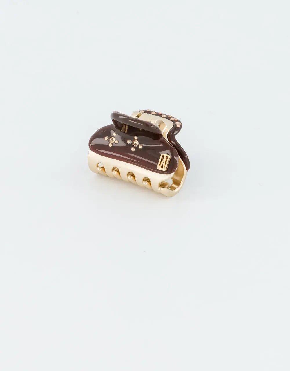 Vendome|Clips|3|BROWN|Acelate Alexandre De Paris GCC