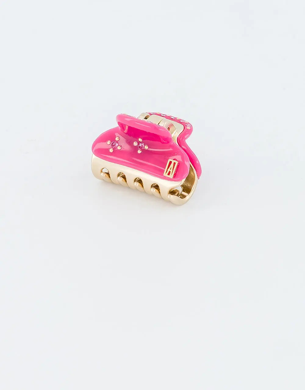 Rosavine Clip - Pink - Vendome Clip - Alexandre De Paris GCC - Pink -  3 cm
