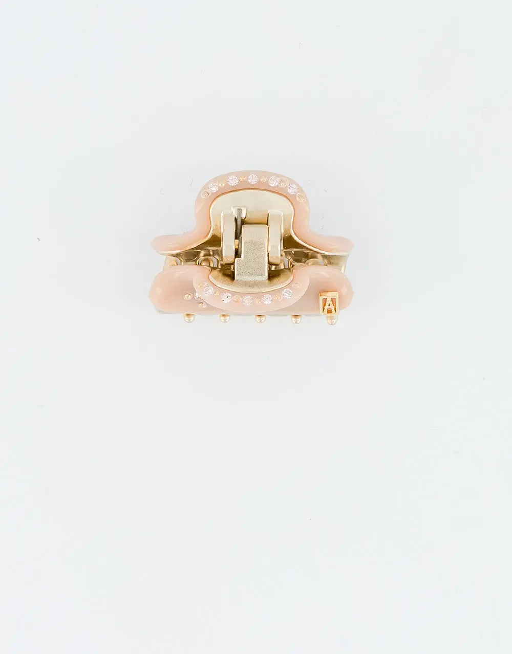 Simple Fauve Clip - Beige -Designer hair accessory-3 cm-alexandre de paris gcc-best clip