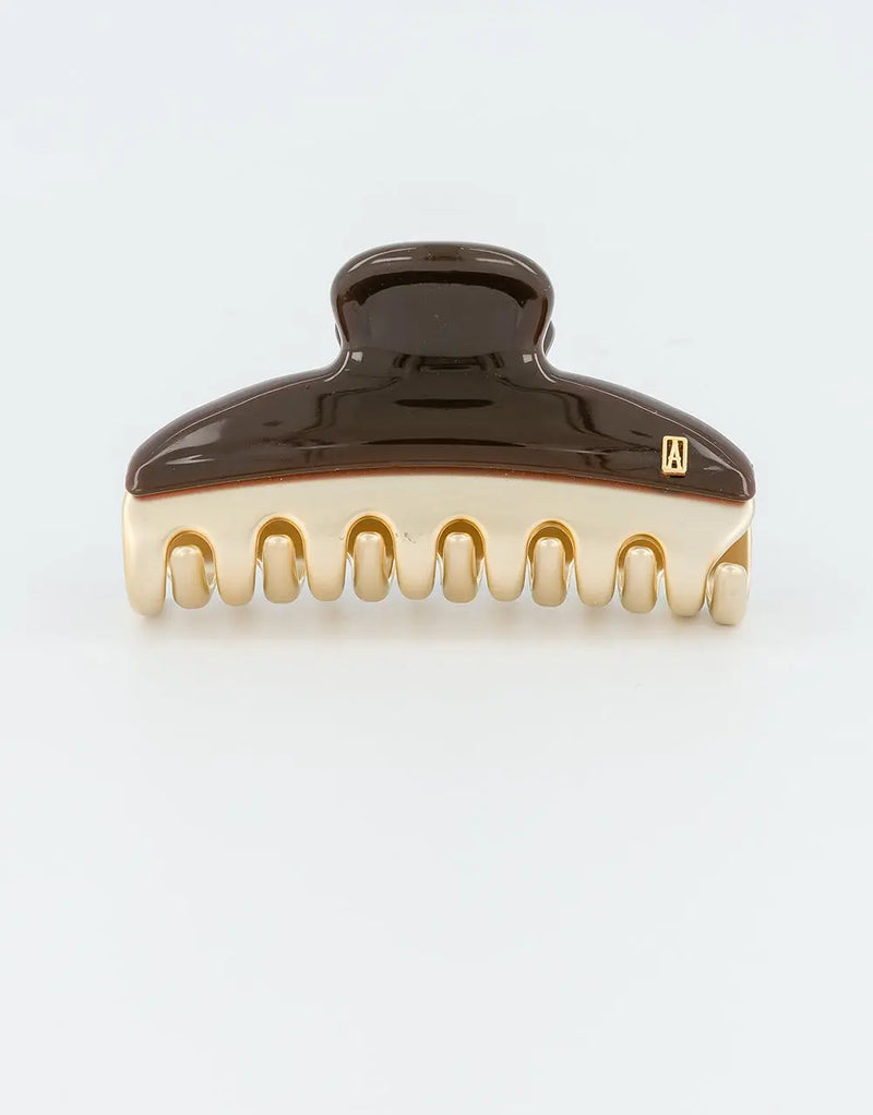 Vendome|Clips|7.5|BROWN|Acelate