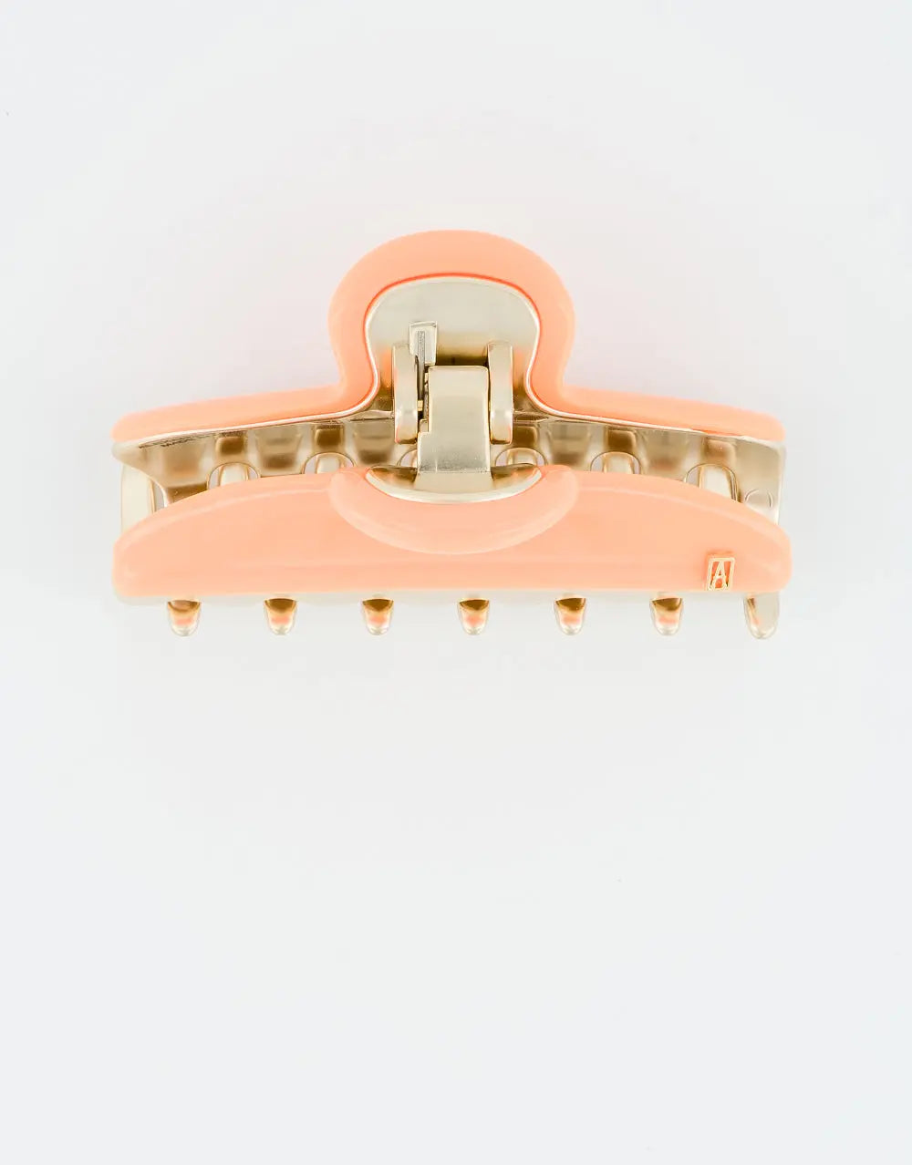   Ambre Doré Clip - Orange-Hair grip clip-stylish hair lip for women-7.5 cm-Alexandre de paris GCC-Summer clip