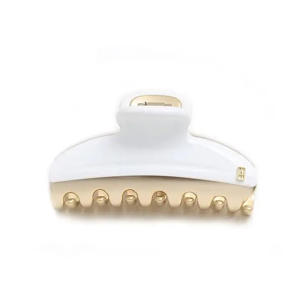 VENDOME|CLIPS|7.5|GOLD WHITE|ACELATE