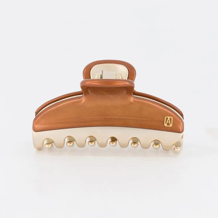 Vendome|Clips|7.5|BROWN|Acelate