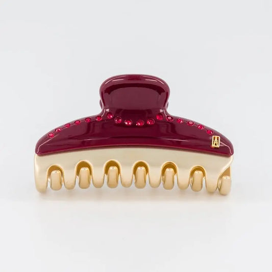 Vendome|Clips|7.5|MAROON |Acelate Alexandre De Paris GCC