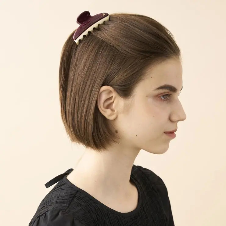 Vendome|Clips|7.5|MAROON |Acelate Alexandre De Paris GCC