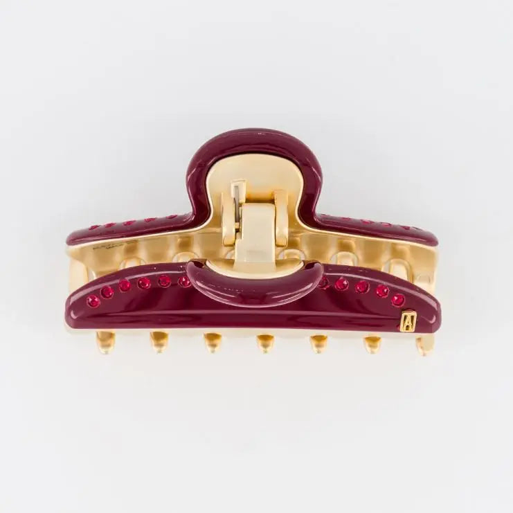 Vendome|Clips|7.5|MAROON |Acelate Alexandre De Paris GCC