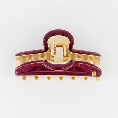 Vendome|Clips|7.5|MAROON |Acelate Alexandre De Paris GCC