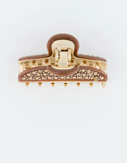 Vendome|Clips|7.5|BROWN|Acelate Alexandre De Paris GCC
