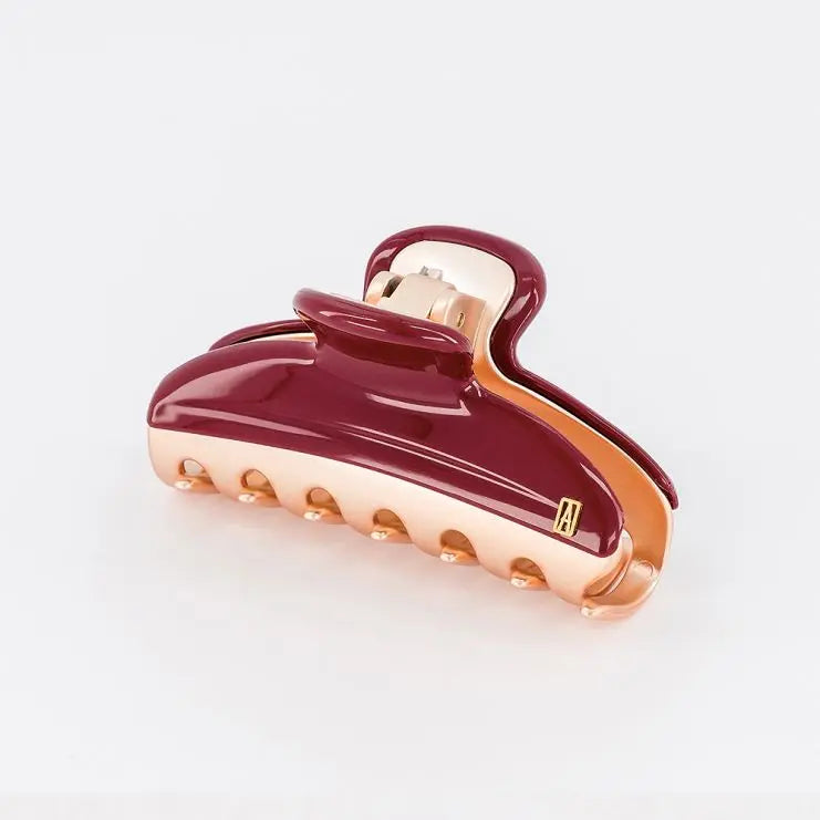 Vendome|Clips|7.5|ROSEGOLD MAROON|Acelate Alexandre De Paris GCC